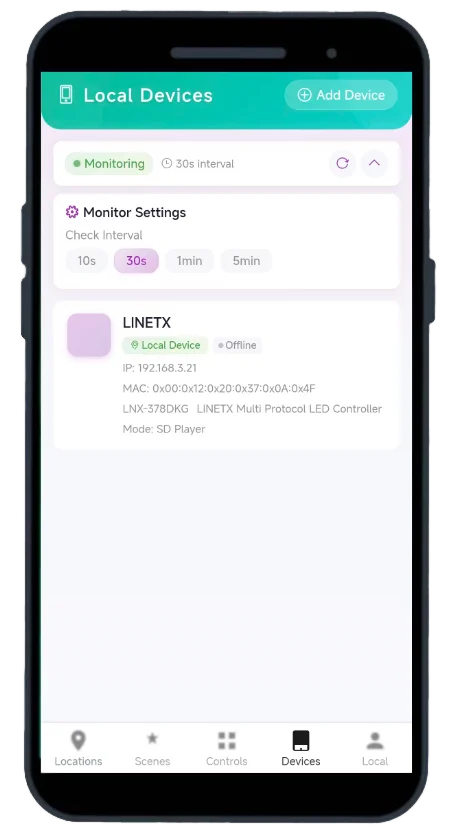 LINETX Smart Control APP